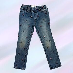 Baby Gap x Disney Minnie Mouse High Stretch Jeggings, Size 5 Toddler